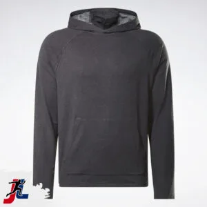 Activewear Gym Hoodie for Men, Sportswear and Activewear Manufacturer. Made by Janletic Sports in Sialkot Pakistan.