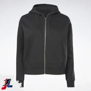 Activewear Gym Hoodie for Women, Sportswear and Activewear Manufacturer. Made by Janletic Sports in Sialkot Pakistan.