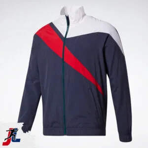 Activewear Gym Jacket for Men, Sportswear and Activewear Manufacturer. Made by Janletic Sports in Sialkot Pakistan.