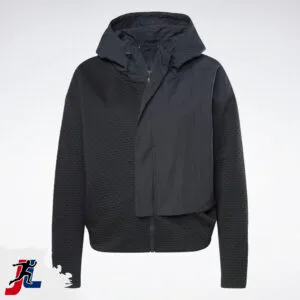 Activewear Gym Jacket for Women, Sportswear and Activewear Manufacturer. Made by Janletic Sports in Sialkot Pakistan.