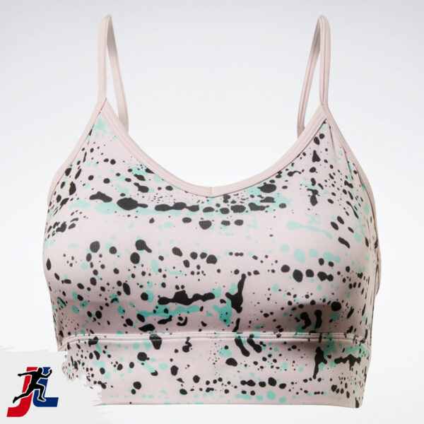 Activewear Sports Bra for Women Used for Gym and Running, Sportswear and Activewear Manufacturer. Made by Janletic Sports in Sialkot Pakistan.