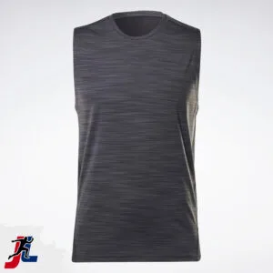 Activewear Gym Tank Top for Men, Sportswear and Activewear Manufacturer. Made by Janletic Sports in Sialkot Pakistan.
