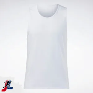 Activewear Gym Tank Top for Men, Sportswear and Activewear Manufacturer. Made by Janletic Sports in Sialkot Pakistan.