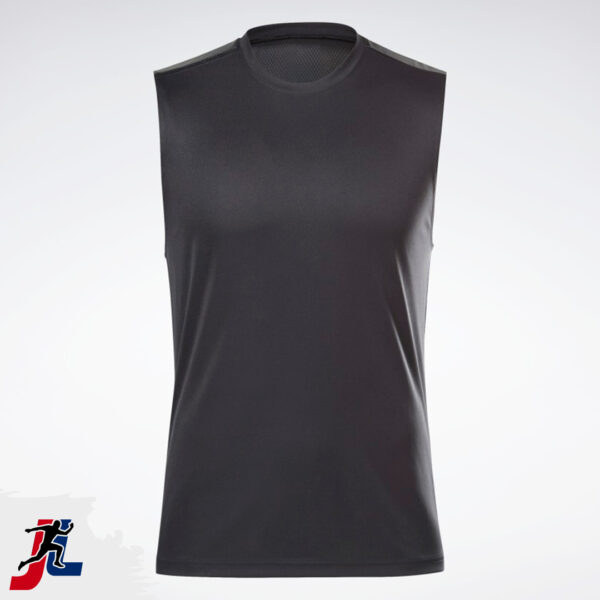 Activewear Gym Tank Top for Men, Sportswear and Activewear Manufacturer. Made by Janletic Sports in Sialkot Pakistan.