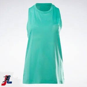Activewear Gym Tank Top for Women, Sportswear and Activewear Manufacturer. Made by Janletic Sports in Sialkot Pakistan.
