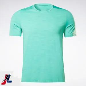 Workout Shirt for Men, Sportswear and Activewear Manufacturer. Made by Janletic Sports in Sialkot Pakistan.