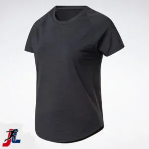 Workout Shirt for Women, Sportswear and Activewear Manufacturer. Made by Janletic Sports in Sialkot Pakistan.