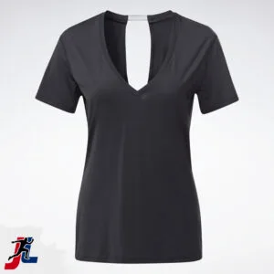Workout Shirt for Women, Sportswear and Activewear Manufacturer. Made by Janletic Sports in Sialkot Pakistan.