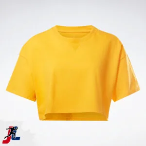 Workout Crop Top for Women, Sportswear and Activewear Manufacturer. Made by Janletic Sports in Sialkot Pakistan.