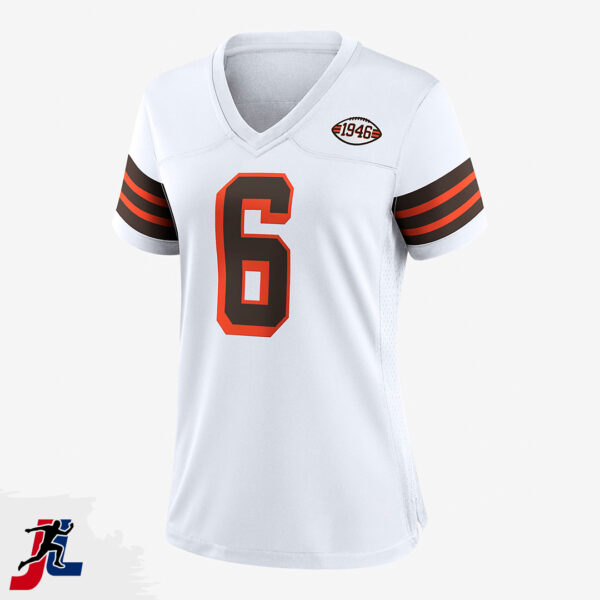 American Football Uniform Jersey for Women, Sportswear and Activewear Manufacturer. Made by Janletic Sports in Sialkot Pakistan.