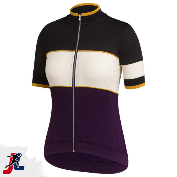 Cycling Jersey for Women, Sportswear and Activewear Manufacturer. Made by Janletic Sports in Sialkot Pakistan.