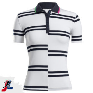 Golf Polo Shirt for Women, Sportswear and Activewear Manufacturer. Made by Janletic Sports in Sialkot Pakistan.