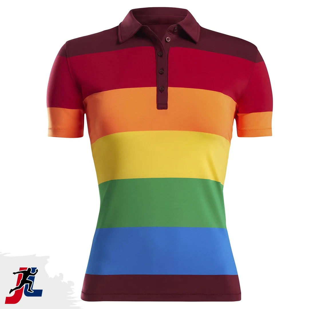 Golf Polo Shirt for Women, Sportswear and Activewear Manufacturer. Made by Janletic Sports in Sialkot Pakistan.