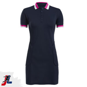 Golf dress for Women, Sportswear and Activewear Manufacturer. Made by Janletic Sports in Sialkot Pakistan.