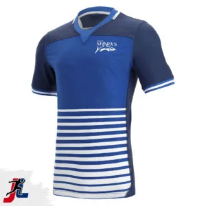 Rugby Uniform Jersey for Men, Sportswear and Activewear Manufacturer. Made by Janletic Sports in Sialkot Pakistan.