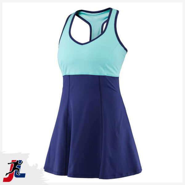Tennis Dress for Women, Sportswear and Activewear Manufacturer. Made by Janletic Sports in Sialkot Pakistan.